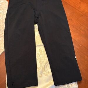 Shebeest black cycling capris with padded rear size medium worn twice $110